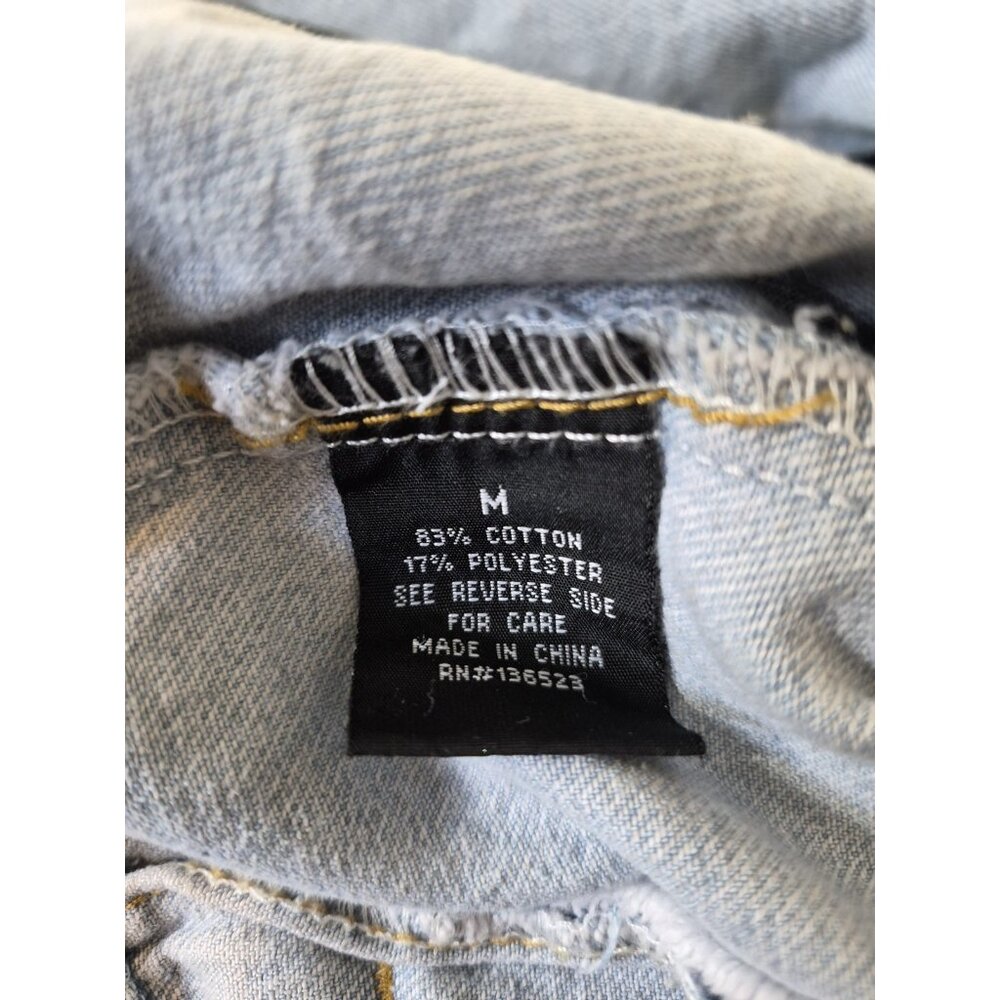 Brooklyn Cloth Mfg. Co. Unisex Blue NY City Graffiti Style Jean Jacket Size M - Picture 7 of 10